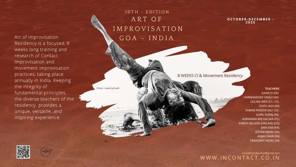 Art Of Improvisation Residency 10th Edition – Goa – India
