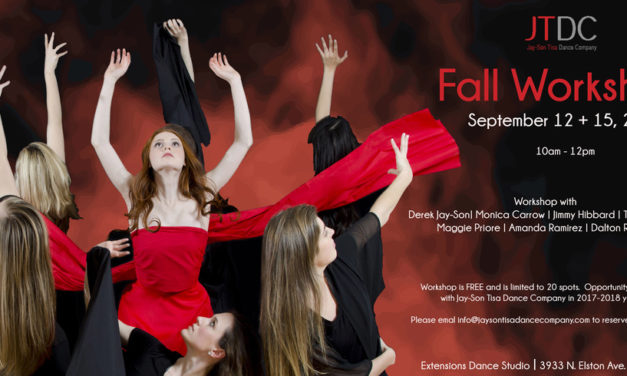 Audition Notice Jay Son Tisa Dance Company