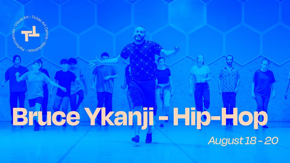 Bruce Ykanji – URBAN DANCE Masterclass – August 18 / 19 / 20