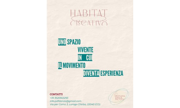 Habitat Creativo – International Call For Dancers And Performers