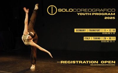 Open Registration: SOLOCOREOGRAFICO Youth Program – Frankfurt & Torino 2025