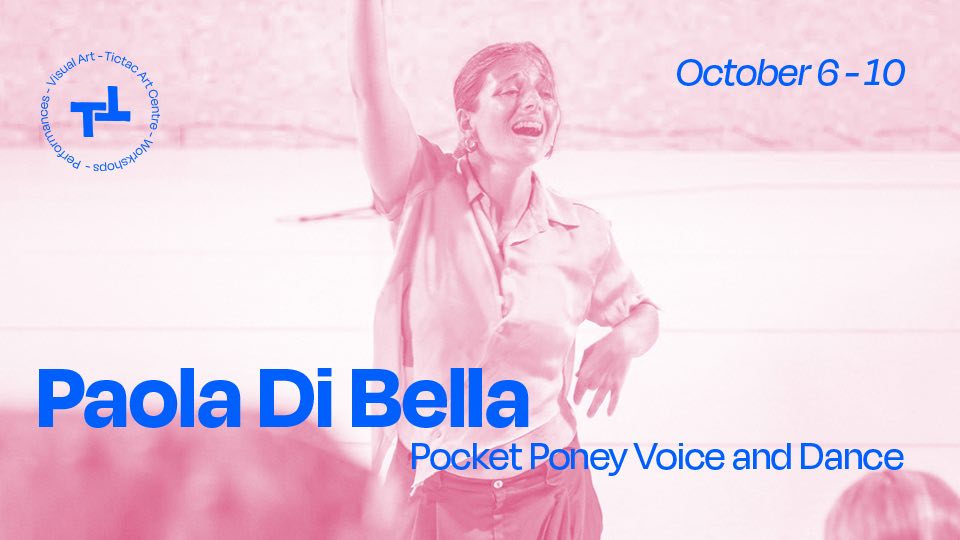 Paola Di Bella – Pocket Poney Voice And Dance – October 6 – 10