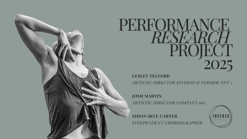 Performance Research Project – 10 Week Mentorship And Creation Residency