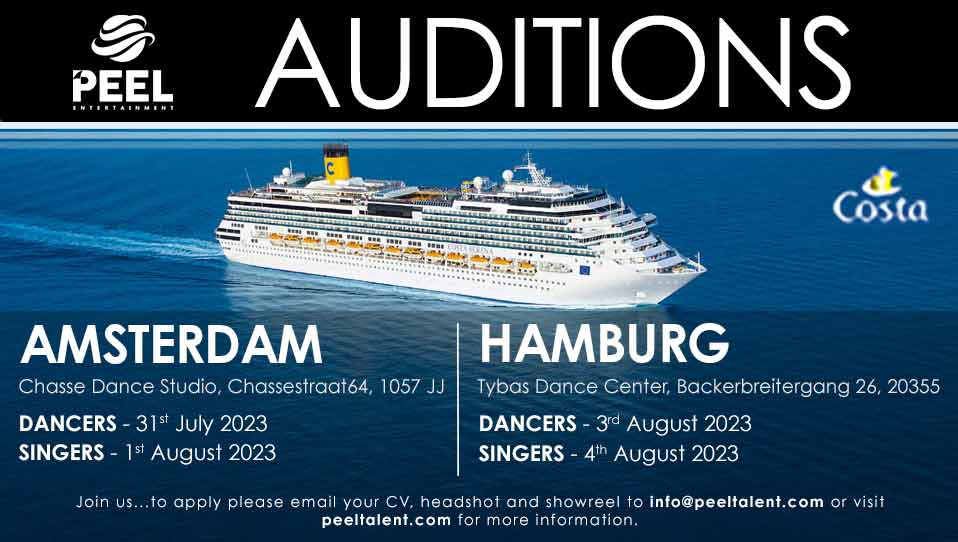 Production Cast Auditions in Amsterdam and Hamburg