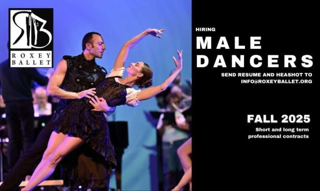 Roxey Ballet Hiring Male Dancers