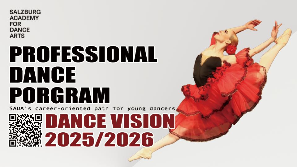 Dance Vision 2025/2026 Audition: Full – Year Professional Dance Program at Salzburg Academy for Dance Arts (SADA), Austria
