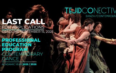 Tejido Conectivo Professional Education Program in Contemporary Dance. Madrid, 2025/2026