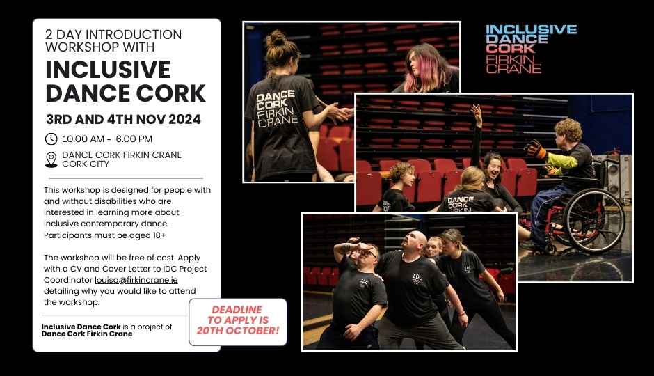 Two Day Introduction Workshop with Inclusive Dance Cork