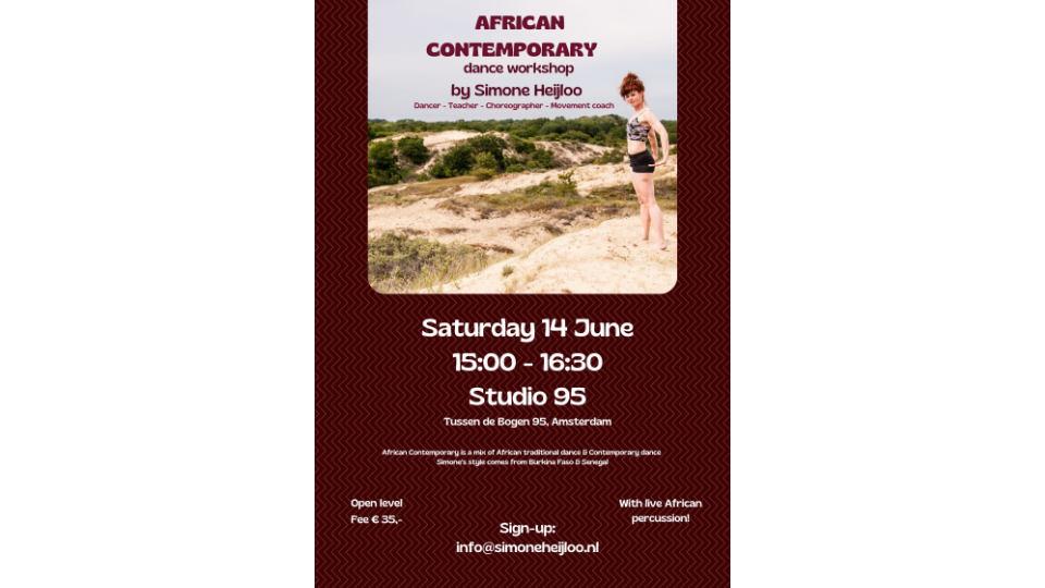Workshop African Contemporary Dance