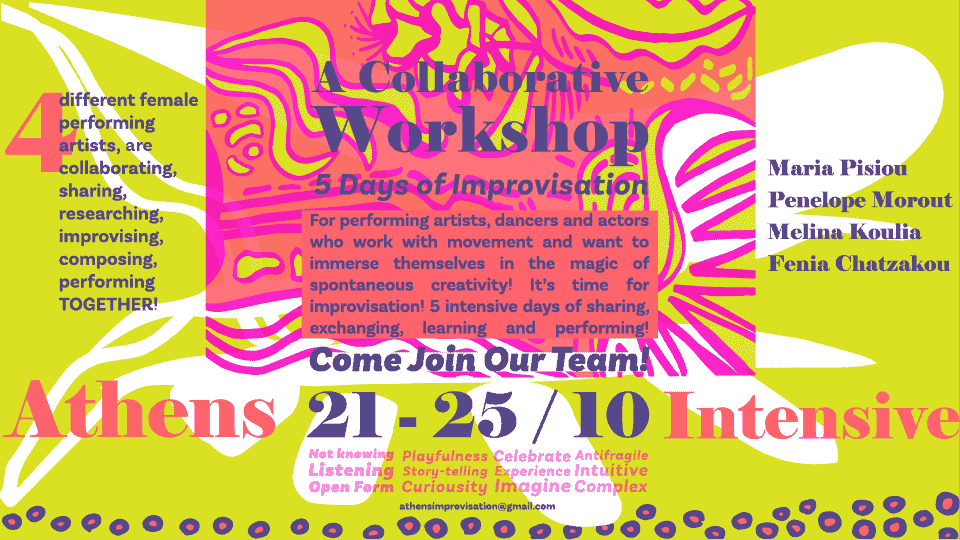 A Collaborative Workshop Five Days Of Improvisation
