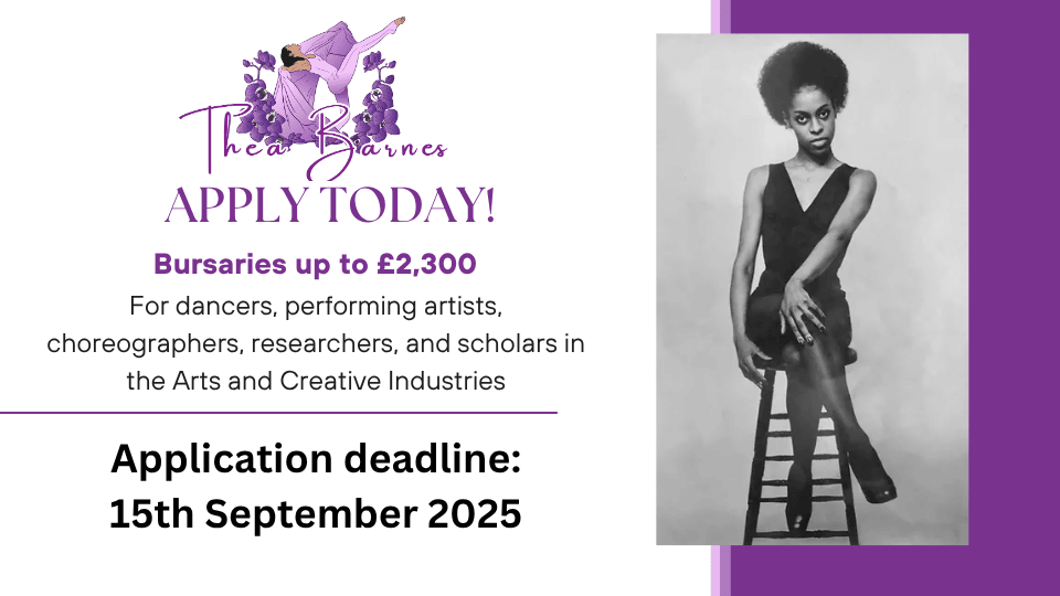 Bursary for Dancers, Choreographers and Researchers
